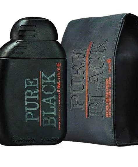 pure black perfume for men.